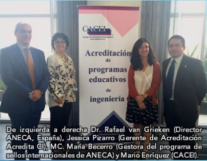 Firma de Memorando de Entendimiento con CACEI — foto 1 de 8